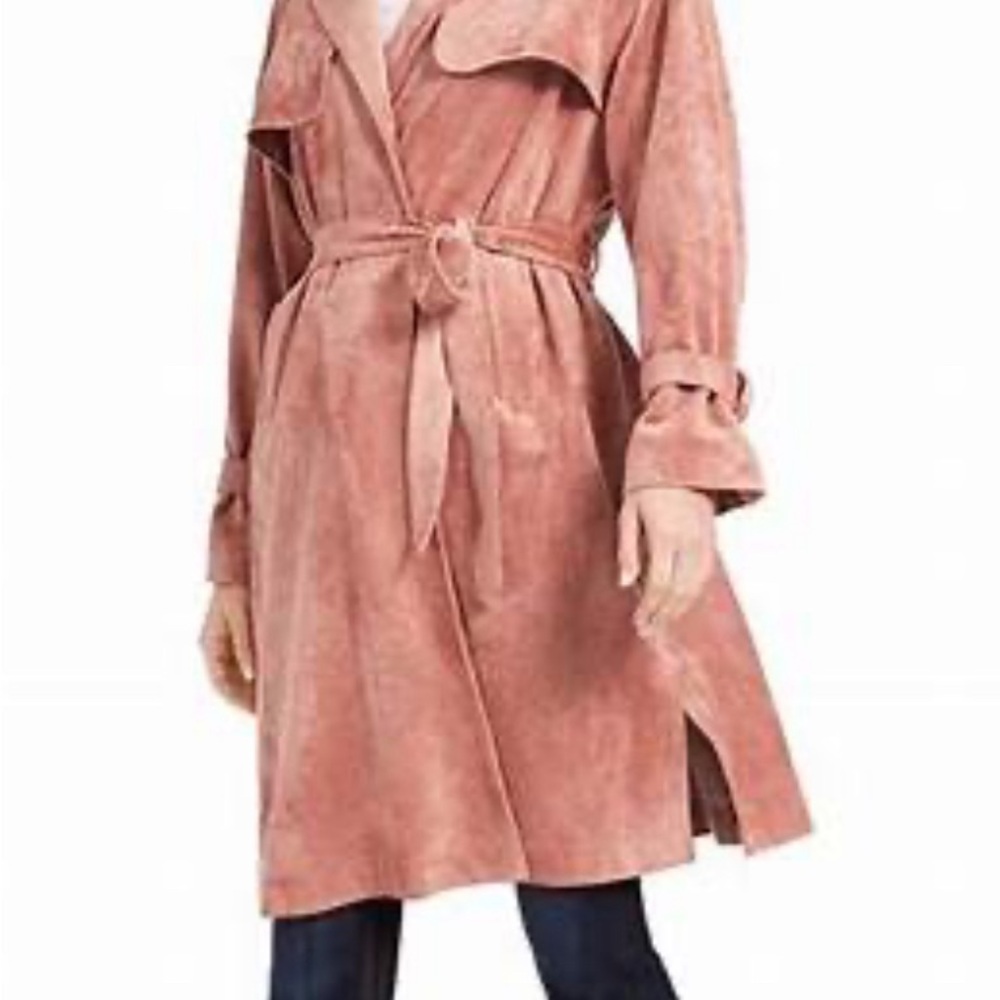 Oat New York blush trench coat suede, heavy, medium - Picture 8 of 10